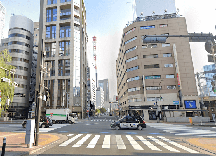 イースト駅前クリニック新橋院経路2